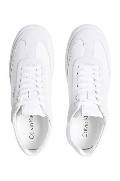 Calvin Klein CUPSOLE LACE UP - LTH SUE MIX
