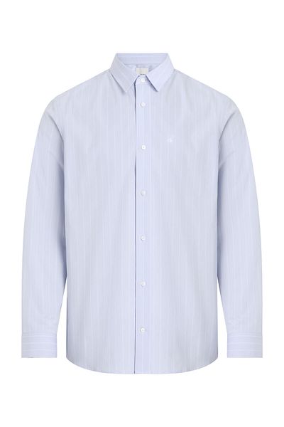 Calvin Klein TRIOC POPLIN MULTI STRIP L/S