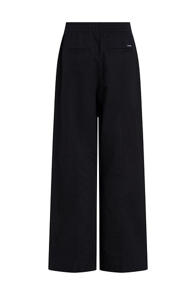 Calvin Klein PANTALONI DE LINĂ MULȚĂ