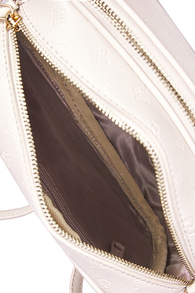 Pierre Cardin Ecru Floater Women's Shoulder Bag 05Po25Y1882