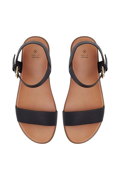 Call it Spring Cassiane Women's Black Sandals