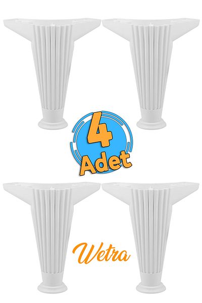 Badem10 Wetra Line Mobilier Canapea Scaun Picior - 15 Cm (4 BUC.)