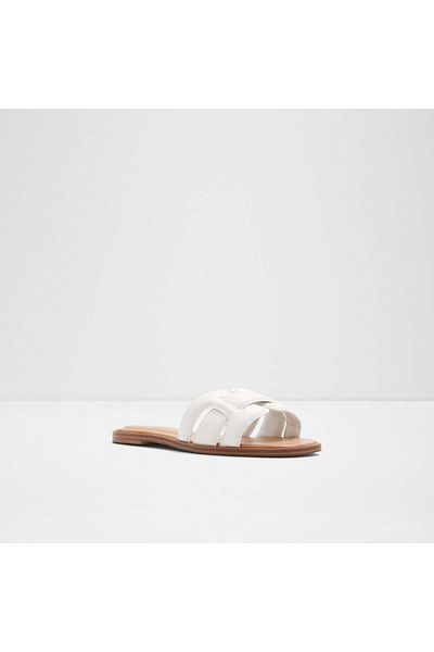 Aldo Elenaa white women's sandals
