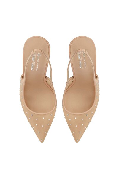 Call it Spring Azita beige women's high heeled shoes