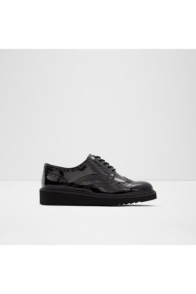 Aldo Ybusa Black Women's Oxford Shoes