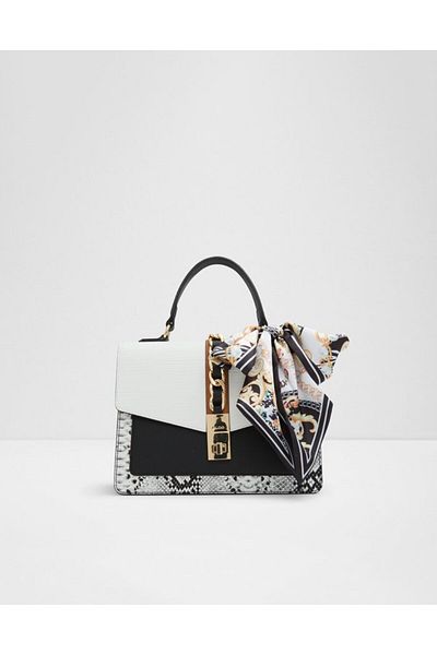 Aldo حقيبة كتف نسائية بيضاء من كايلا