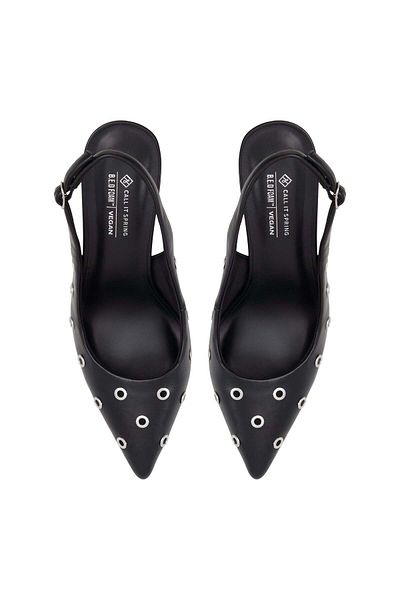 Call it Spring Chiicago Black Women's Heeled Shoes
