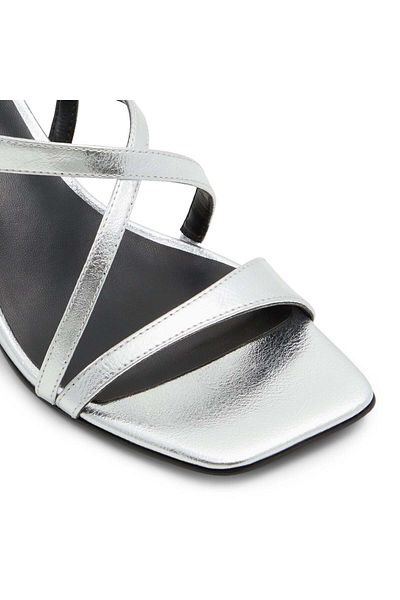 Call it Spring Shaynaa silver women's high heel shoes