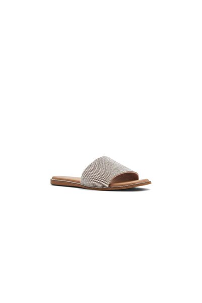 Call it Spring Shimmerr Silver Women's Slippers