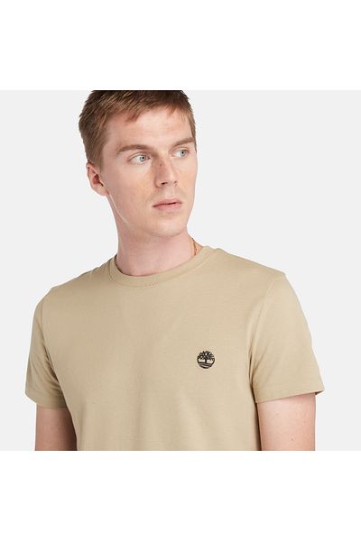 Timberland T-Shirt - Καφέ - Κανονική εφαρμογή