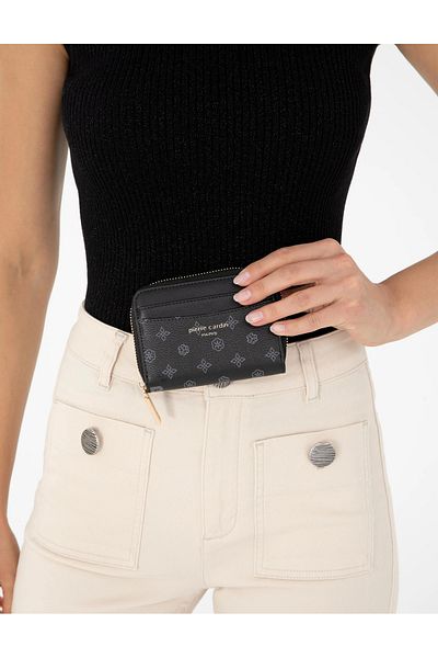Pierre Cardin Portofel negru de damă 06PC24K1039