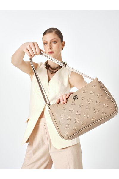 Pierre Cardin Geantă de cruce pentru femei Mink 05PO25Y2004