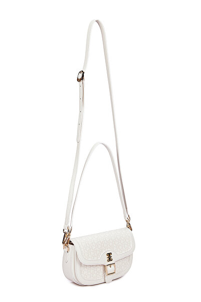 Pierre Cardin Geantă de umăr pentru femei White Bone 05PO25Y2008