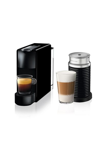 Nespresso Essenza Black + Aerocino Set