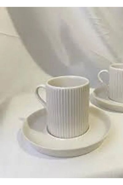 Madame Coco Ligne Set of 6 Coffee Cups