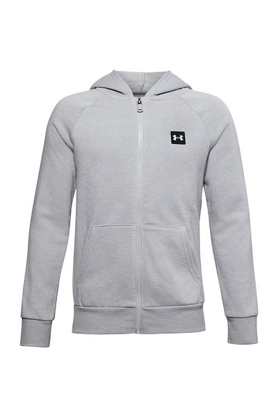 Under Armour Boy's Ua Rival Fleece Full Length Zip Hoodie 1357609 -011