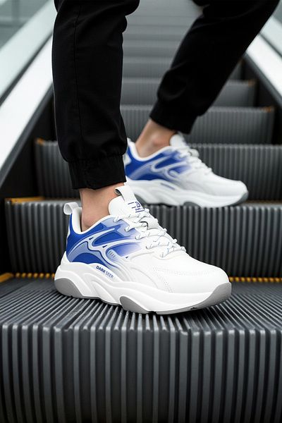 DARK SEER DS STORM Weiß Blau Unisex Sneaker