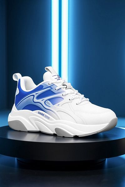 DARK SEER DS STORM Weiß Blau Unisex Sneaker