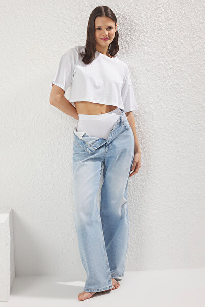 Trendyol Collection Безшовні білі труси-боксери THMAW23KU00135