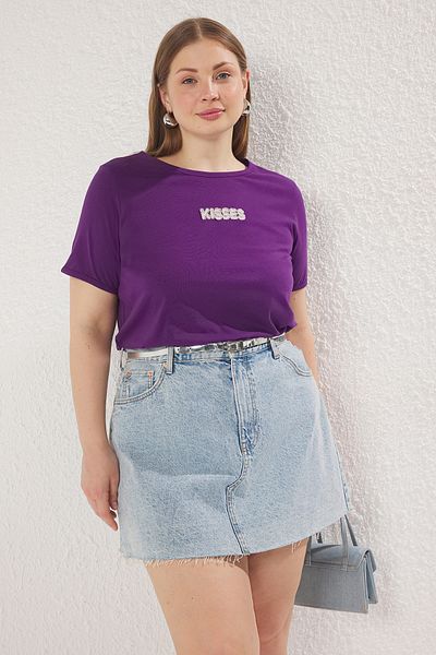 Trendyol Curve Stylish Top in Purple