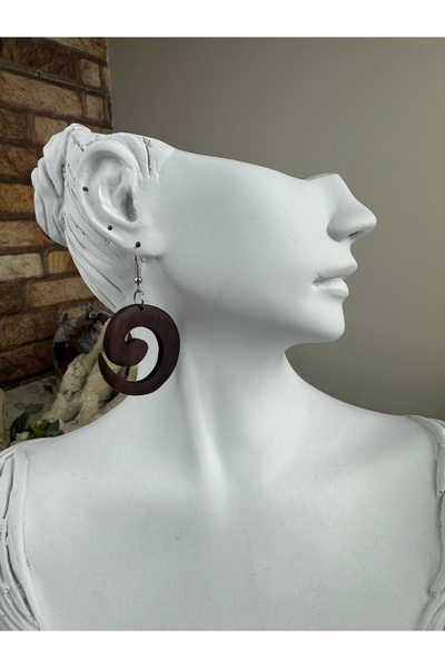 SEDEF TAKI Ahşap küpe