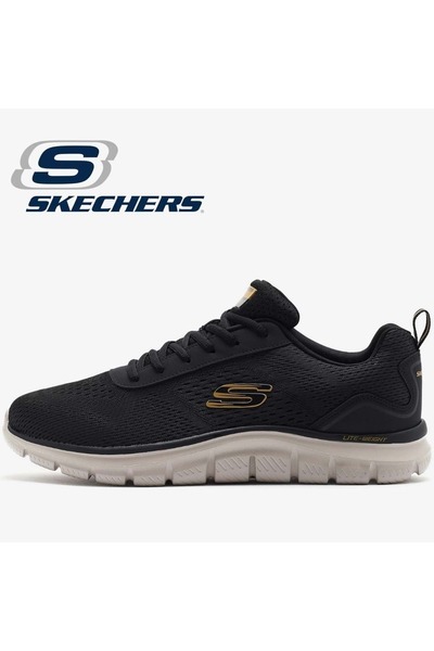 SKECHERS Track Leshur 232758TK Erkek Spor Ayakkabı SİYAH-GRİ