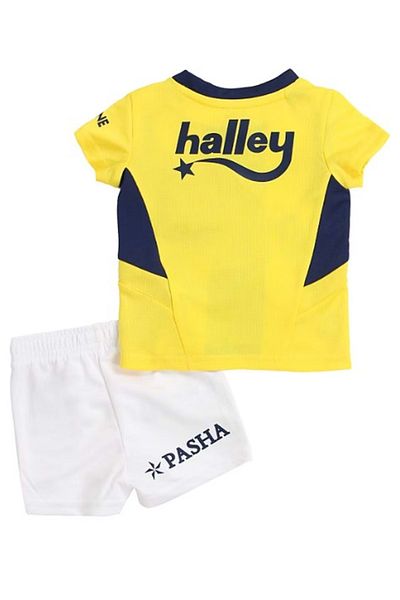 Fenerbahçe 24/25 Men's Home Jersey - Yellow and Navy Blue Barred Jersey