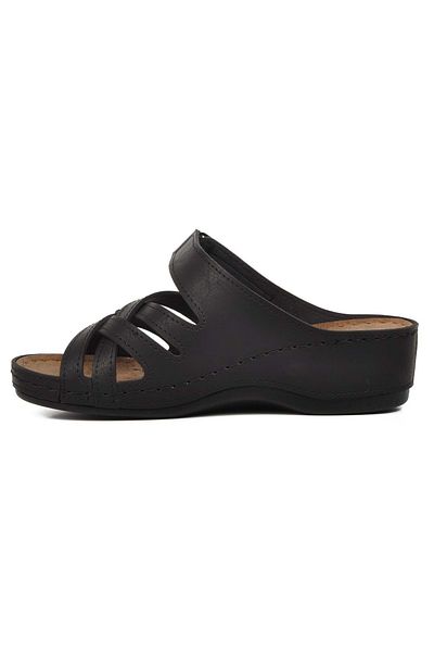 Kids Club Shoes Aryan 09-977 Papuci Ortopedici damă NEGRI