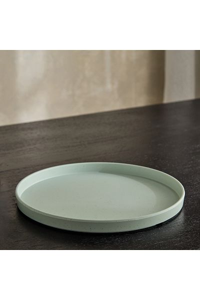 erorex Vanilla Speckle Dinner Plate