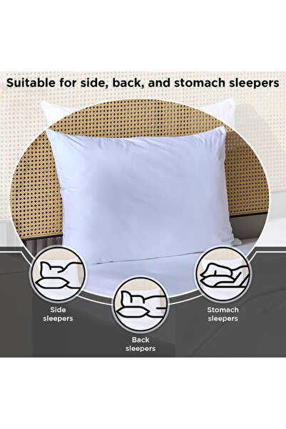 erorex Flexirest Adjustable Pillow with Zipper Opening - 50x75 cm