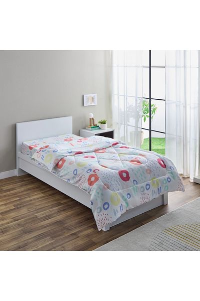 erorex Nora Regina Microfibre Single Reversible Comforter - 135x220 cm
