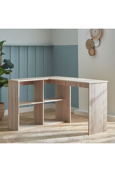 erorex Jazz Corner Study Desk with Bookcase