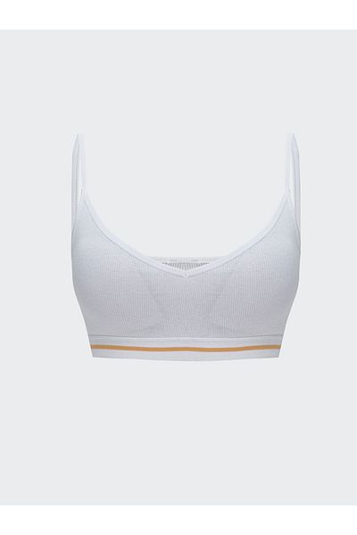 LC Waikiki Νέα σεζόν Duz Bustier με μαξιλαράκια χωρίς καλαμάκι - S5FD36Z8
