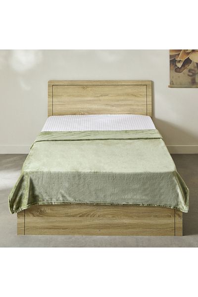 erorex Nova Solid Flannel Twin Blanket - 140x200 cm