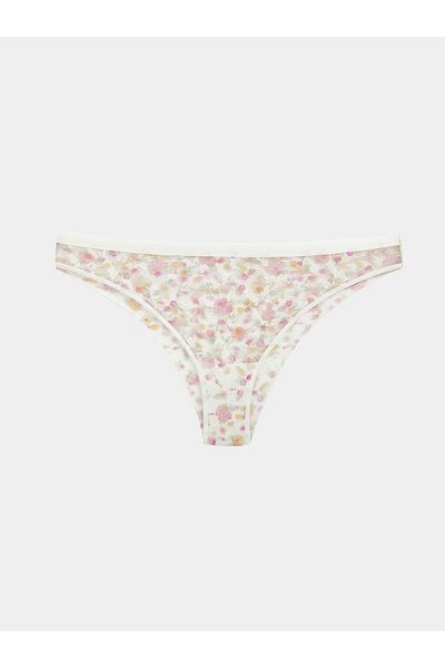 LC Waikiki New Season Floral Lace Brazilian Panties - S58193Z8