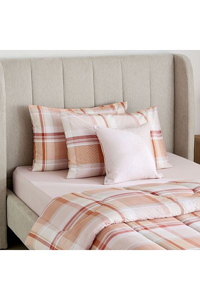erorex Madison Hazel 5-Piece BIAB Cotton Printed Twin Comforter Set - 160x220 cm