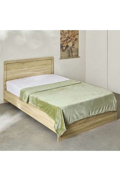 erorex Nova Solid Flannel Twin Blanket - 140x200 cm