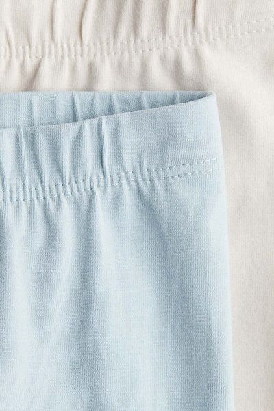 H&M 2-pack cotton jersey leggings