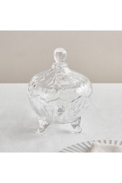 erorex وعاء حلوى مع غطاء - 15×15×20 سم
