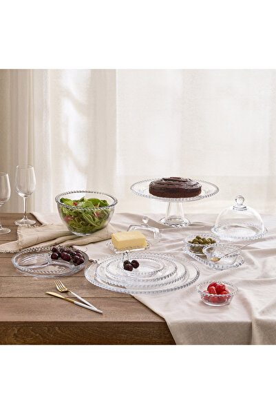 erorex Merriam Beaded Salad Plate - 13.7 cm