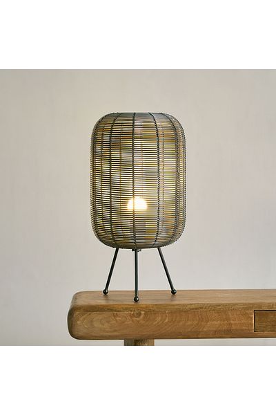 erorex Aron Aluminium Wire Tripod Table Lamp - 22x43 cm