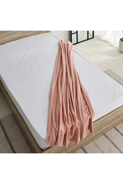 erorex Atlanta Solid Recycled Polar Fleece Twin Blanket - 150x200 cm