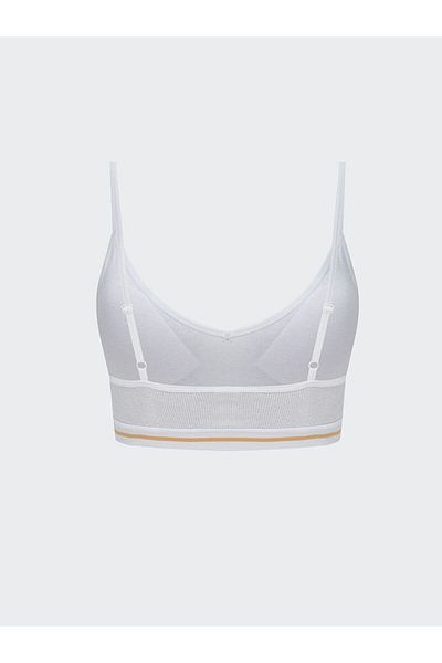 LC Waikiki Νέα σεζόν Duz Bustier με μαξιλαράκια χωρίς καλαμάκι - S5FD36Z8
