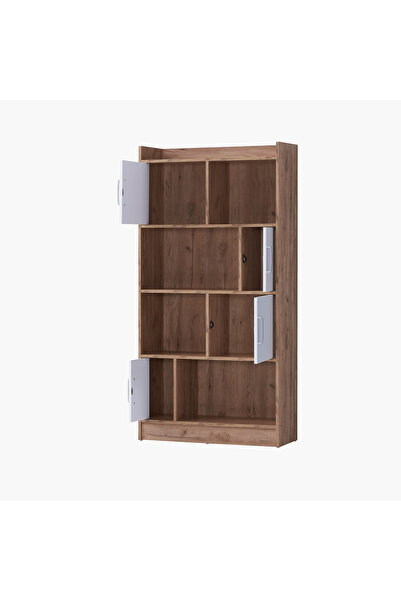 erorex Alford Elora 4-Door Bookcase with Shelves