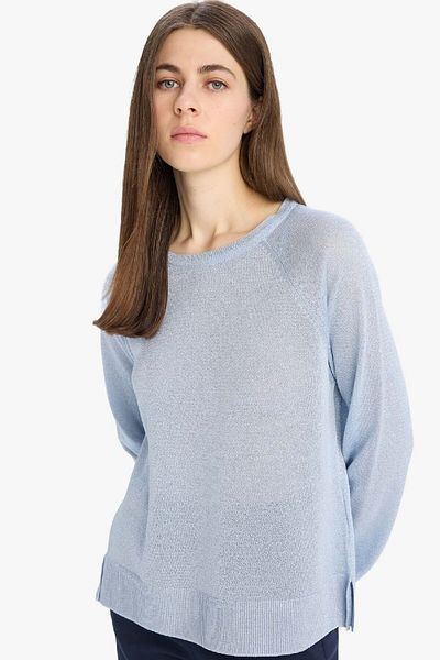 DeFacto Regular Fit Crew Neck Basic Plain Knitwear Sweater C6818Ax25Sp