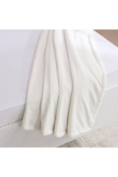 erorex Logan Teddy Double Layer Twin Blanket - 150x200 cm