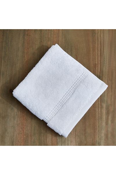 erorex White Haven Luxy Bliss Cotton Face Towel - 33x33 cm