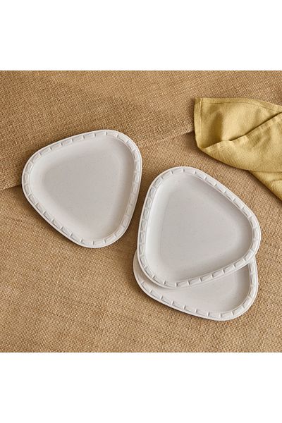 erorex Rice Husk Side Plate - Set of 3