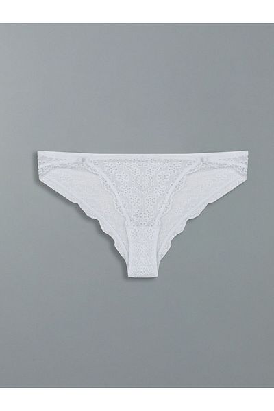 LC Waikiki Chiloți brazilian LCW DREAM cu dantelă albă