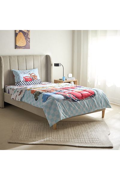 erorex Cars 2-Piece Radiator Springs Twin Comforter Set - 160x220 cm